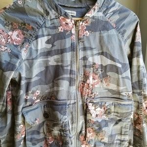 Democracy camouflage jacket size M 2 pockets